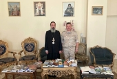 Издательский Совет передал комплект духовной литературы Представительству Русской Церкви в Дамаске