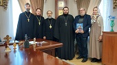 Делегация Издательского совета встретилась с епископом Сочинским и Туапсинским Германом