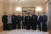 Глава Митрополичьего округа в Республике Казахстан встретился с организаторами просветительского форума «Радость Слова»