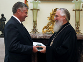 Вице-президент Российского книжного союза Л. Л. Палько удостоен церковной награды
