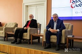 В Челябинске прошли встречи с Владимиром Крупиным и Валерием Хайрюзовым 
