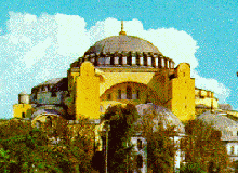 Впервые после пятисотлетнего перерыва православная литургия пройдет в Софии Константинопольской