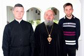 Сотрудник  Издательского совета встретился с правящим архиереем Козельской епархии