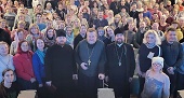 Протоиерей Олег Стеняев встретился со студентами Казанского Федерального университета и Казанской духовной семинарии