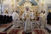 Митрополит Климент совершил заупокойное богослужение в десятую годовщину со дня кончины Патриарха Алексия II 