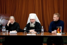 5 апреля 2013 года в Издательском Совете Русской Православной Церкви прошла встреча с протоиереем Алексеем Уминским